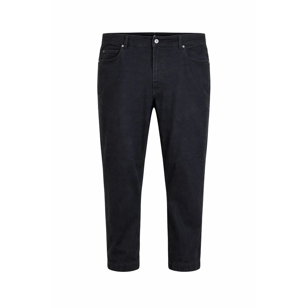 Duluth Trading Fire Hose Flex Work Pants Mens 42x30 Black Relaxed Utility